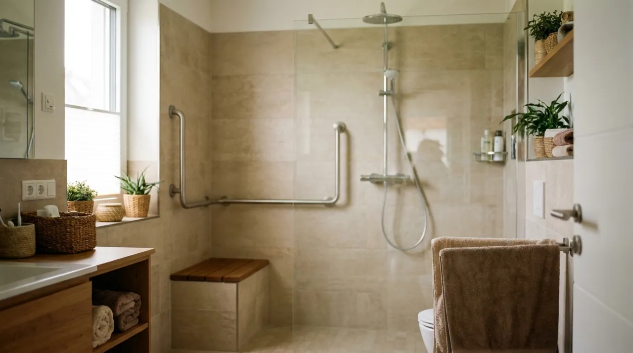 Barrierefreies Badezimmer: Planung, Maßnahmen und Förderungen